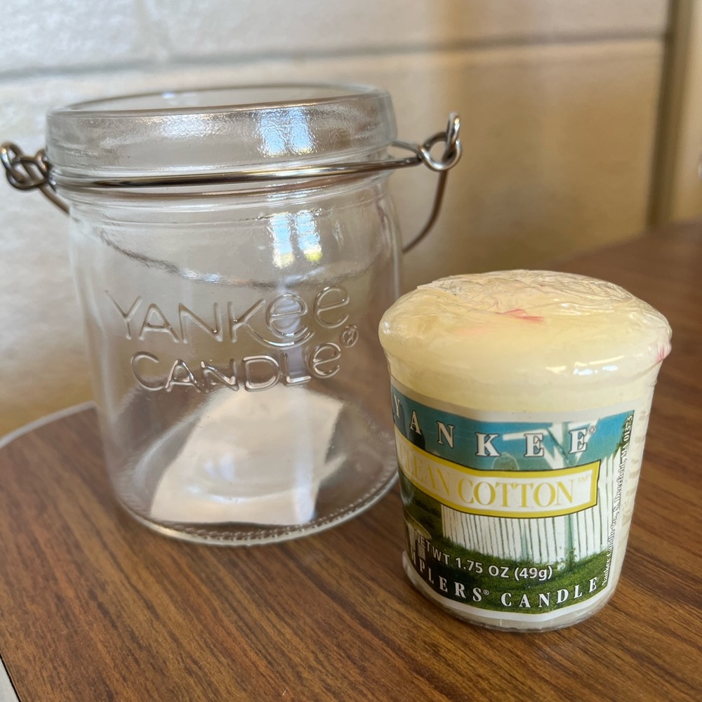 New! Mason Jar style Yankee Candle votive holder - Picture 5 of 7
